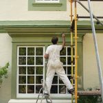 painter working