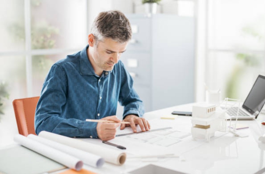 architect working